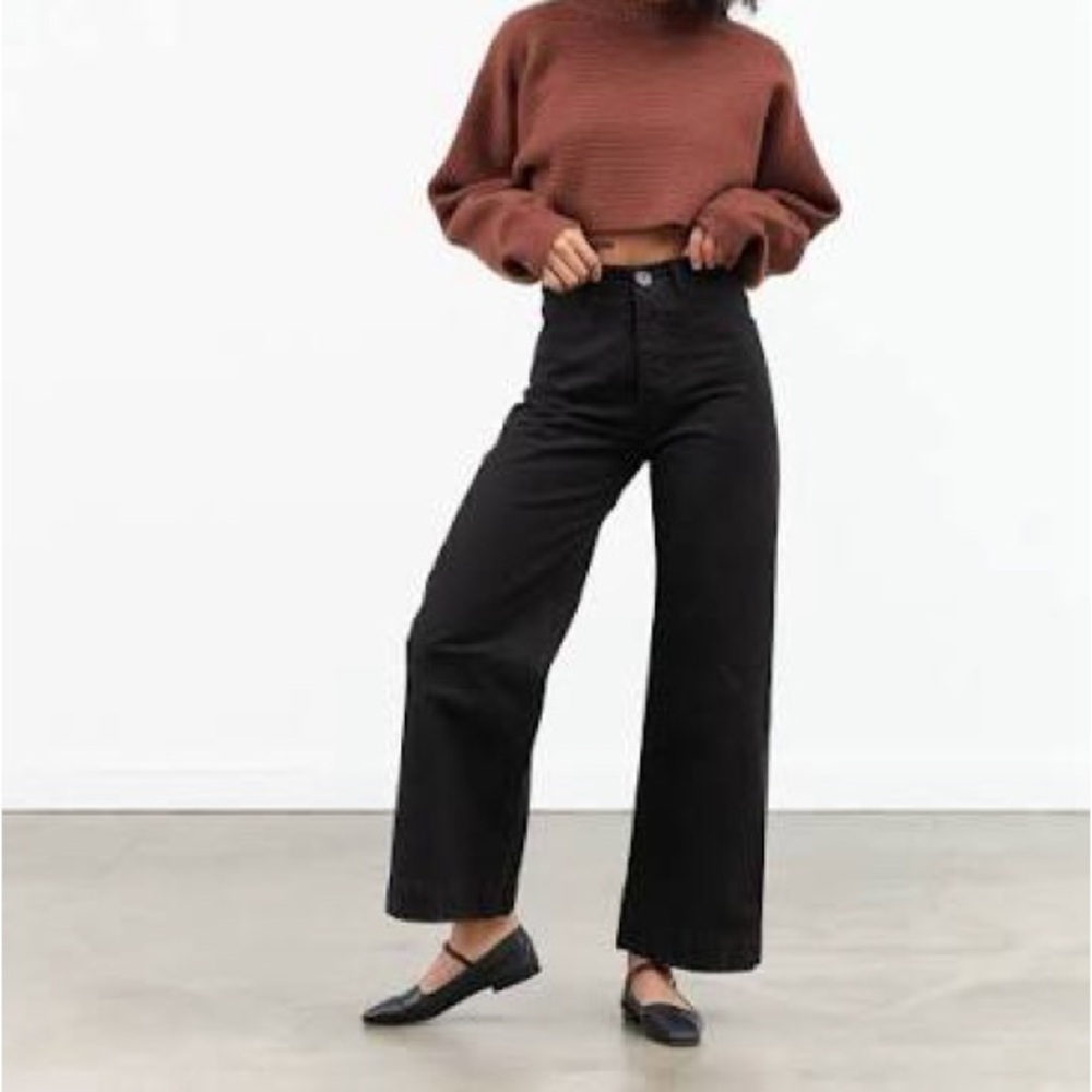Jesse Kamm Black Sailor Pants